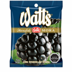 mermelada watts mora 250 gr