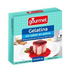 gelatina sin sabor gourmet...