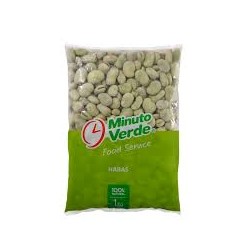habas minuto verde 1 kg