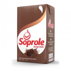 leche chocolate soprole 1 lt